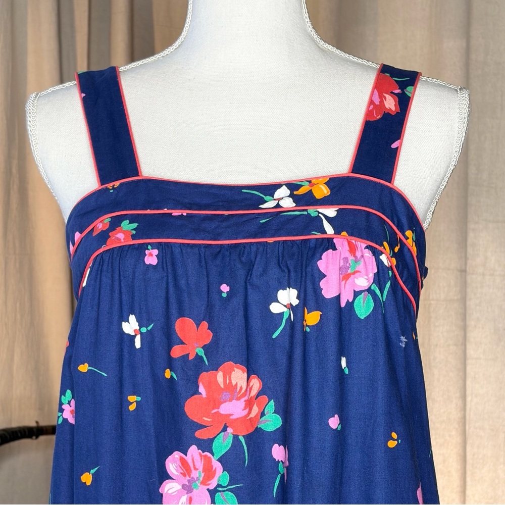 70s Floral Sundress - Picture 4 of 9